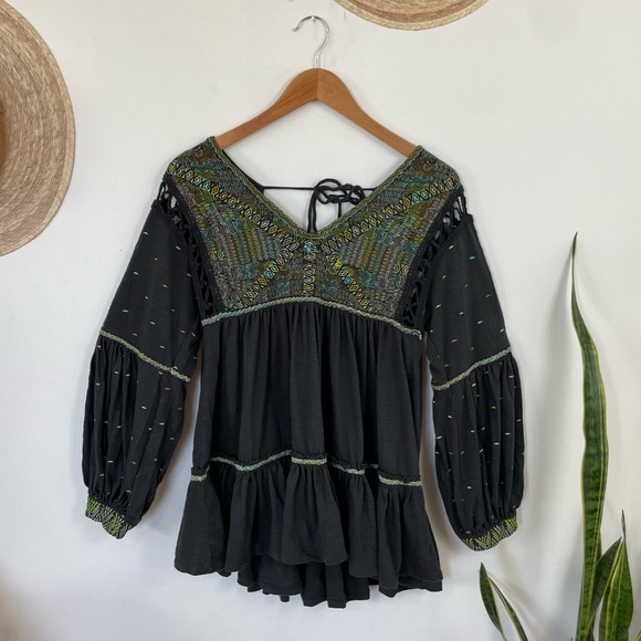 FREE PEOPLE Blouse - Picture 1 of 12